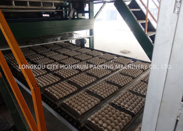 220V Automatic Egg Tray Machine With Multi - Layer Dryer Capacity 5000pcs / H