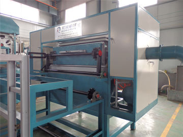 Rotary Paper Egg Box Pulp Molding Machine , Food Packaging Containers Machinery